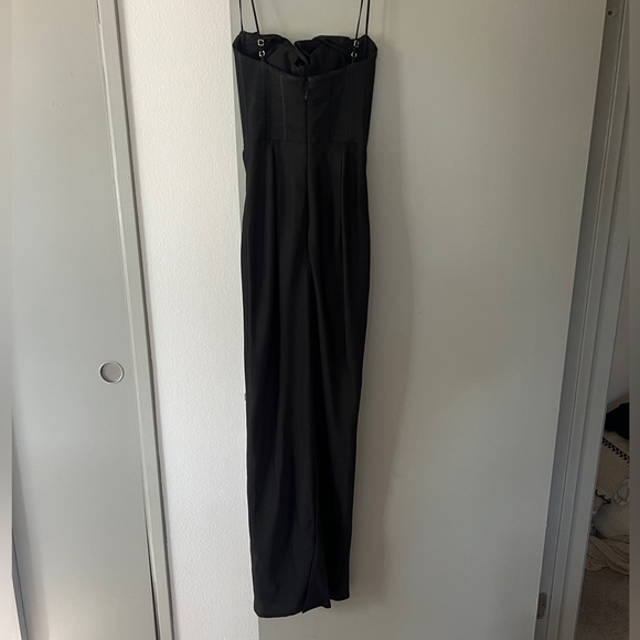 House of CB Charmaine Black Corset Maxi Dress - Picture 8 of 10